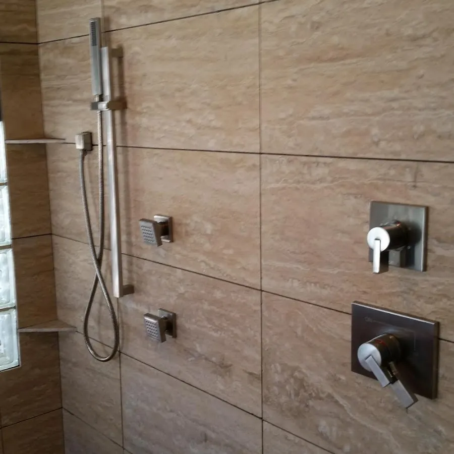 Shower fixture installation for Water Heater Replacement in Eloy